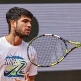 Carlos Alcaraz est le favori à sa propre succession à Roland-Garros KEYSTONE/EPA/CHRISTOPHE PETIT TESSON